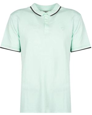 Guess Ss Sports Pique Trngl Polo - Blauw