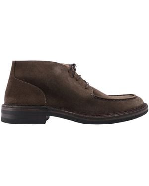 Astorflex Lace-Up Boots - Marrone