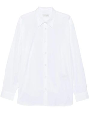 Dries Van Noten Overhemden ,Wit ,Camicia