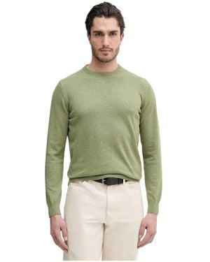 Barbour Round-Neck Knitwear - Verde