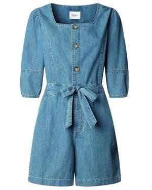 Pepe Jeans Martha Playsuit - Blau
