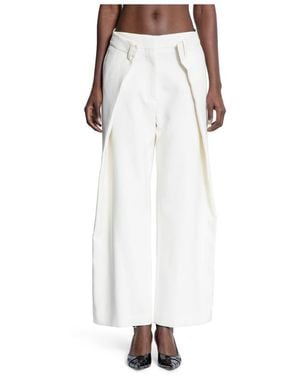 ROKH Wide Pants - White