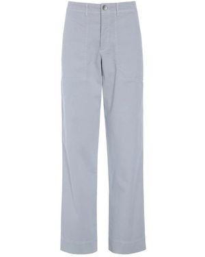 Bitte Kai Rand Broeken ,Blauw ,Katoen Straight Broeken - Grijs