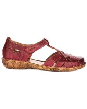 Josef Seibel Flat Sandals - Red