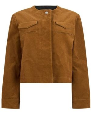 Tory Burch Light Jackets - Brown