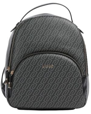 Liu Jo Monogram Rucksack - Grau