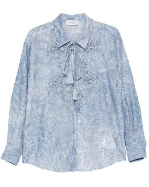 Ermanno Scervino Shirts - Blue