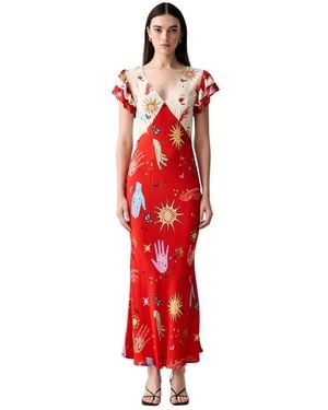 Never Fully Dressed Maxi Dresses - Rosso