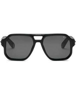 Philipp Plein Accessoires ,Zwart ,Zonnebrillen - Grijs