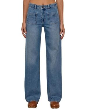 Five Jeans Lucie Wide Jeans - Blau