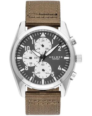 Holmen Copenhagen Adventurer Watch - Mettallic