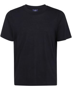 Barba Napoli Ronde Hals T-Shirt - Zwart