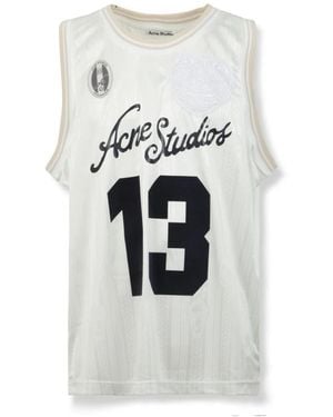 Acne Studios Sleeveless Tops - Blanco