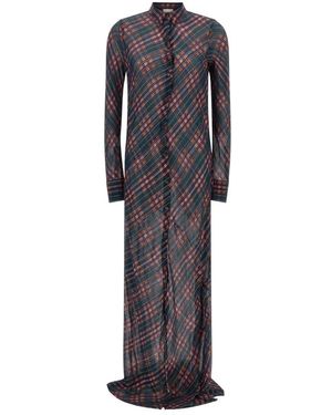 Dries Van Noten Shirt Dresses - Gris