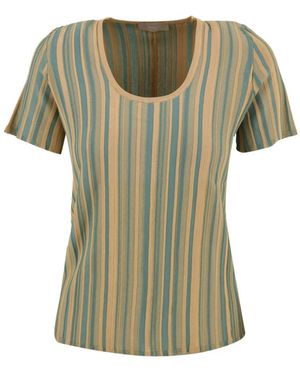 Drumohr Truien & Vesten ,Veelkleurig ,Zand Jurk Model L0V306Sj 004 - Groen