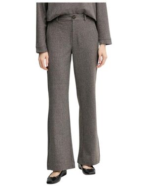 Mos Mosh Wide Trousers - Gris