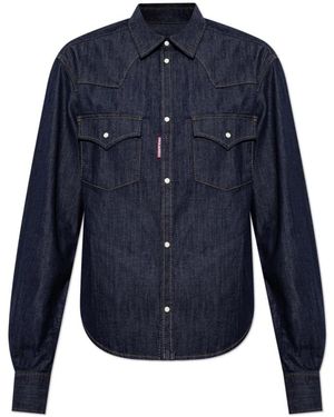 DSquared² Denim Shirts - Azul