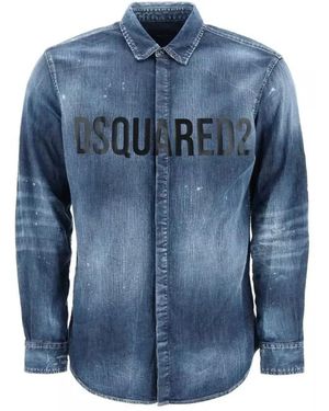 DSquared² Denim Shirts - Blue