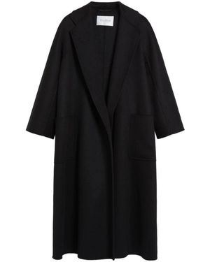Max Mara Single-Breasted Coats - Zwart