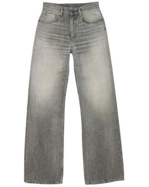 Acne Studios Wide Jeans - Grigio