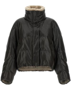 Brunello Cucinelli Jassen ,Bruin ,Jassen - Zwart