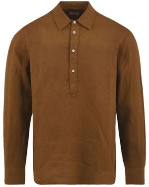 Aspesi Casual Shirts - Brown