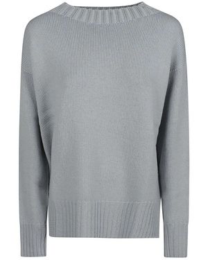 Drumohr Round-Neck Knitwear - Gris