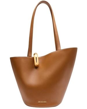 Jacquemus Tote Bags - Marrone