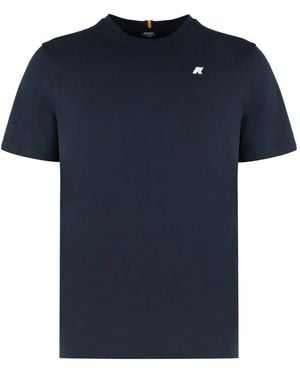 K-Way T-Shirts - Blue
