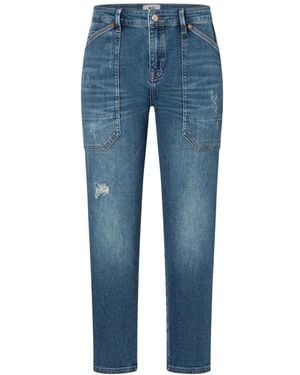 M·a·c Cropped Jeans - Blue