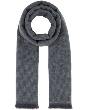 Brunello Cucinelli Woll- Und Kaschmirschal - Grau