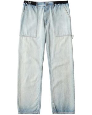 MM6 by Maison Margiela Straight Jeans - Azul