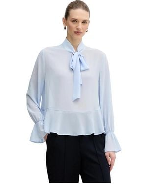 Ouí Frill Blouse - Blauw