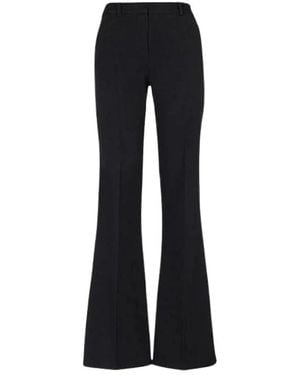 Balmain Wide Trousers - Negro