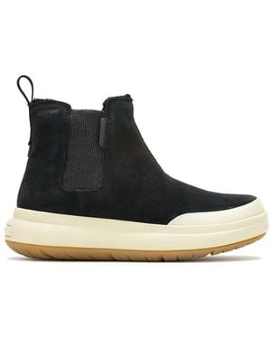 Merrell Fitness ,Zwart ,Leer Marquette Thermo Pull On Waterproof