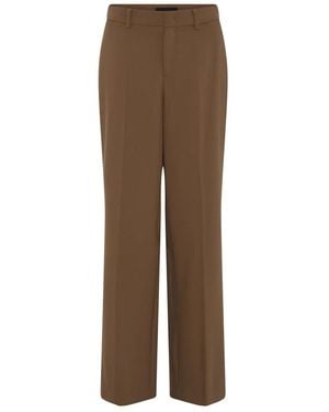 Cro Wide Trousers - Brown