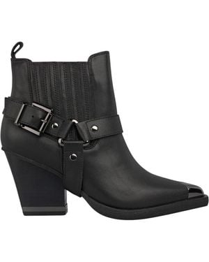 Alma En Pena. Cowboy & Biker Boots - Black