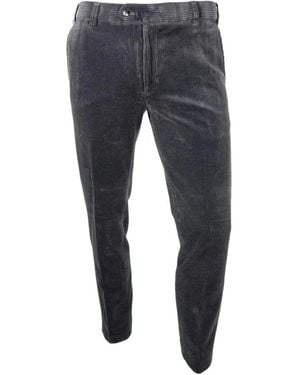 Meyer Slim-Fit Trousers - Blu