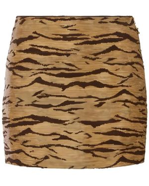 Elisabetta Franchi Short Skirts - Natural