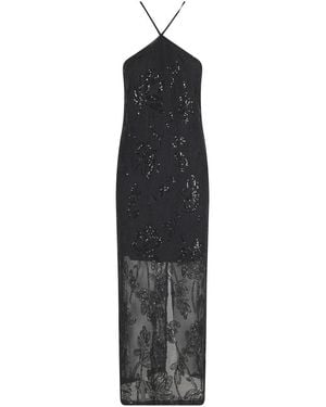 Isabelle Blanche Maxi Dresses - Black