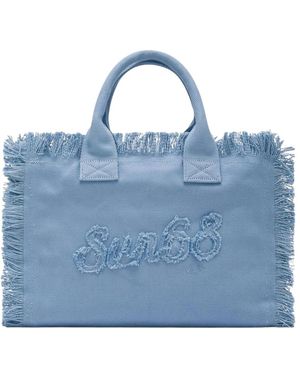 Sun 68 Tassen ,Blauw ,Shopper Tote