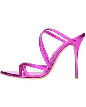 Casadei Heeled Mules - Pink