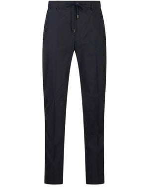Peserico Slim-Fit Trousers - Blue