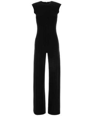 Norma Kamali Jersey Jumpsuit - Zwart