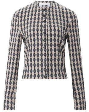 MSGM Cardigans - Negro