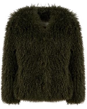 Oakwood Jassen ,Zwart ,Terry Jacket - Groen
