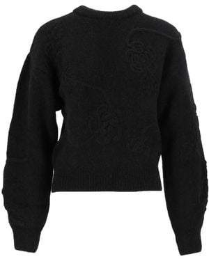 ROTATE BIRGER CHRISTENSEN Round-Neck Knitwear - Negro