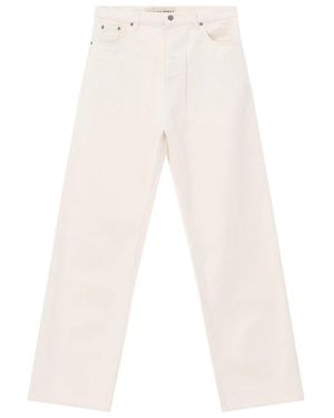 Valentino Wide Jeans - White