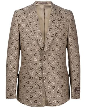 Gucci Blazers - Brown