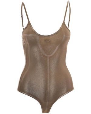 DIESEL Tops ,Bruin ,T-Imyny Bodysuit